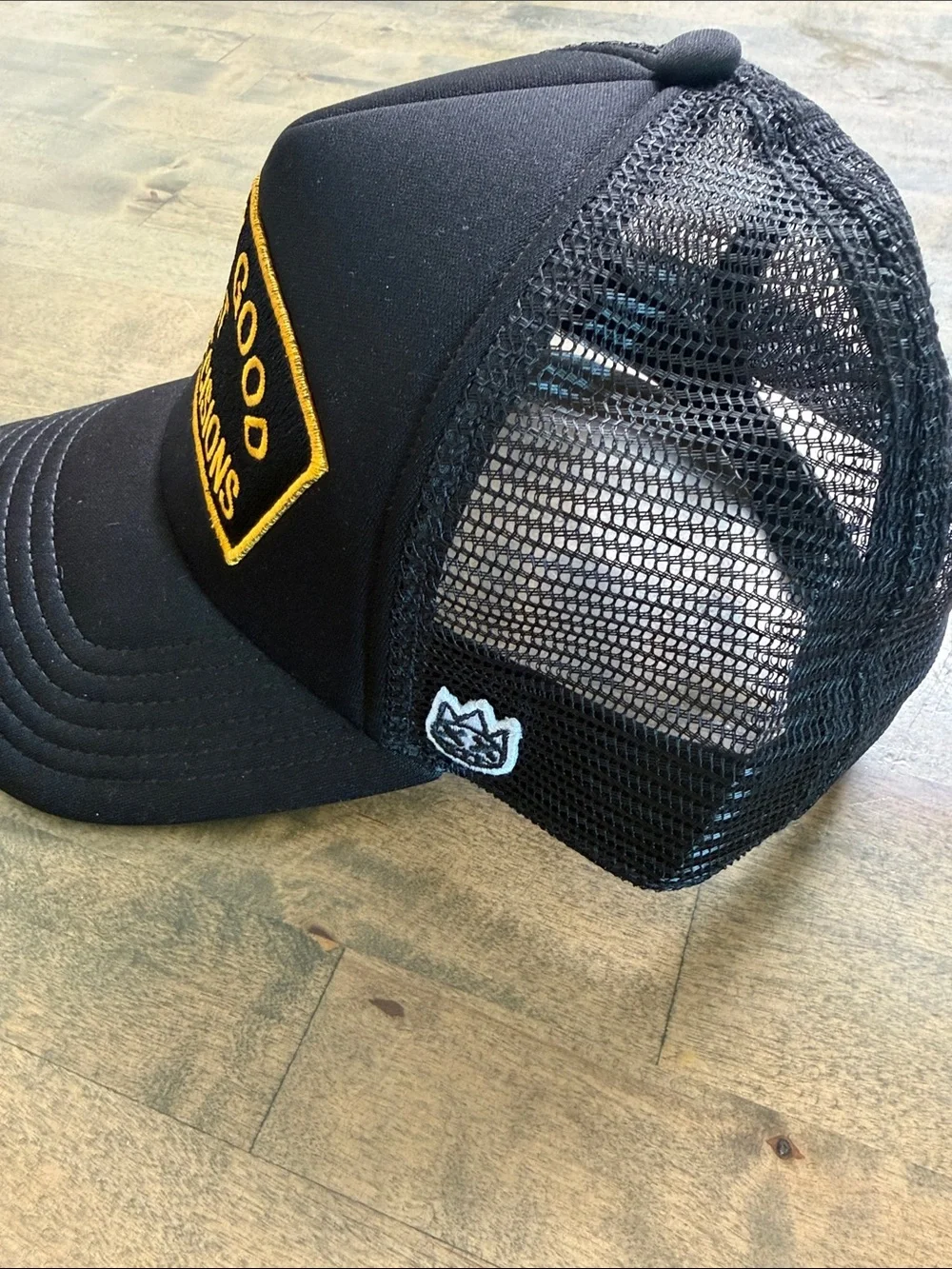Cult of Individuality Black Trucker Hat “Pretty Good At Bad Decisions